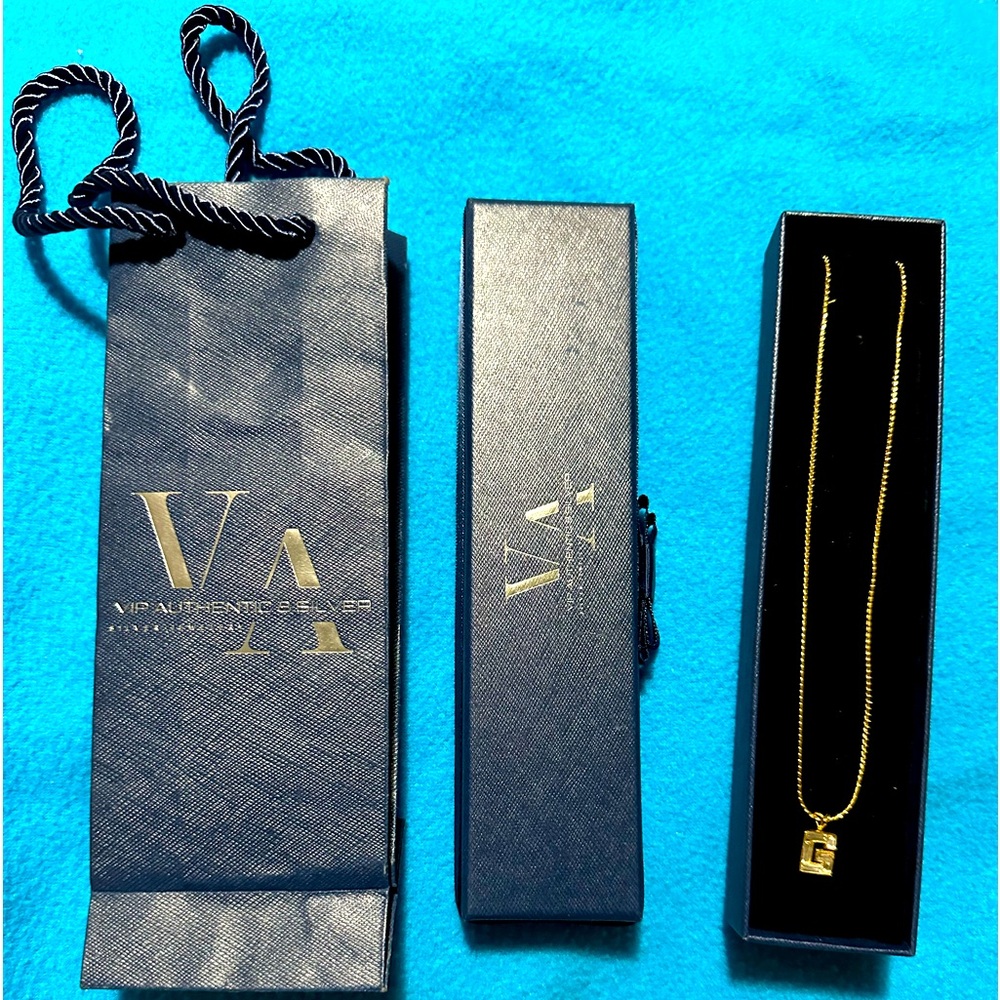 Givenchi Gold Tone Necklace